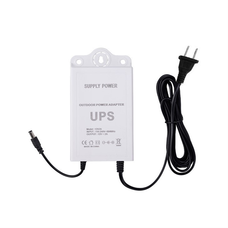 Outdoor Waterproof Uninterruptible Power Supply UPS 12V 2A